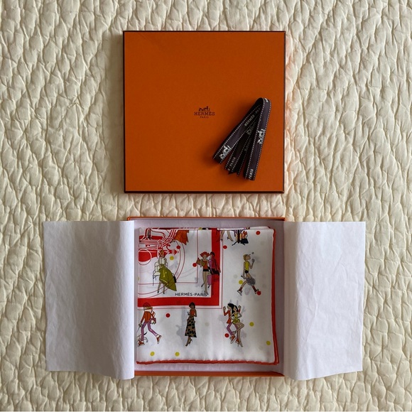NWT Hermes Ex-Libris Les Parisiennes Silk Scarf - Picture 4 of 16